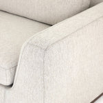 Arm Detail Colt Modern Fabric Sofa - Aldred Silver