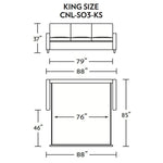 Conley King Size Comfort Sleeper Sofa