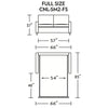 Conley Full Size Comfort Sleeper Sofa