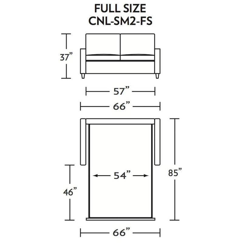 Conley Full Size Comfort Sleeper Sofa