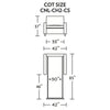 Conley Cot Size Comfort Sleeper Sofa