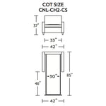 Conley Cot Size Comfort Sleeper Sofa