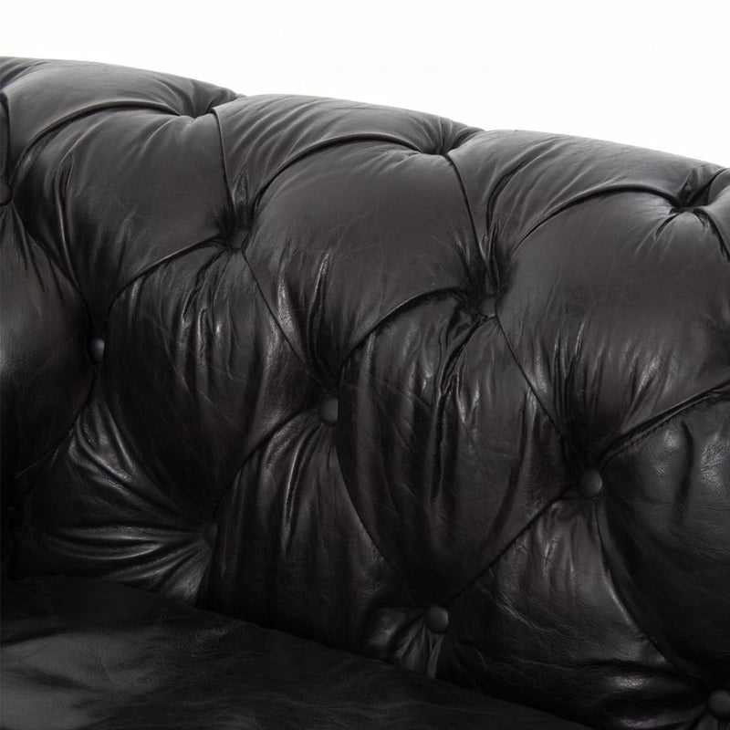 Conrad Sofa - Old Saddle Black Four Hands Furniture