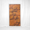 Hammered Copper Tabletop: Rectangle in Natural with Spots finish