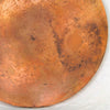 Round Hammered Copper Dining Table Top