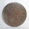 Hammered Copper Round Top Weathered Penny Finish