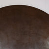 hammered texture copper table dark brown