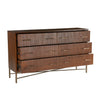 Cosmopolitan 6 Drawer Dresser with drawers opened