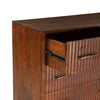 Cosmopolitan 6 Drawer Dresser - Antique Brass Hardware
