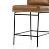 Four Hands Crete Counter Stool , black-finished iron frames