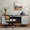 Cuzco Desk Staged Image by Four Hands Furniture