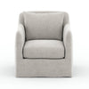 Dade Outdoor Swivel Chair Front View