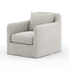 Dade Outdoor Swivel Chair Angled View