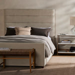 Daphne Upholstered Bed Four Hands Furniture