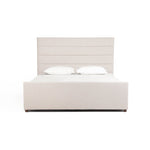 Daphne Upholstered Bed Ivory Four Hands