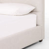 Daphne Upholstered Bed Ivory Four Hands