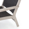 Delano Outdoor Chair Weathered Grey Teak Frame Four Hands