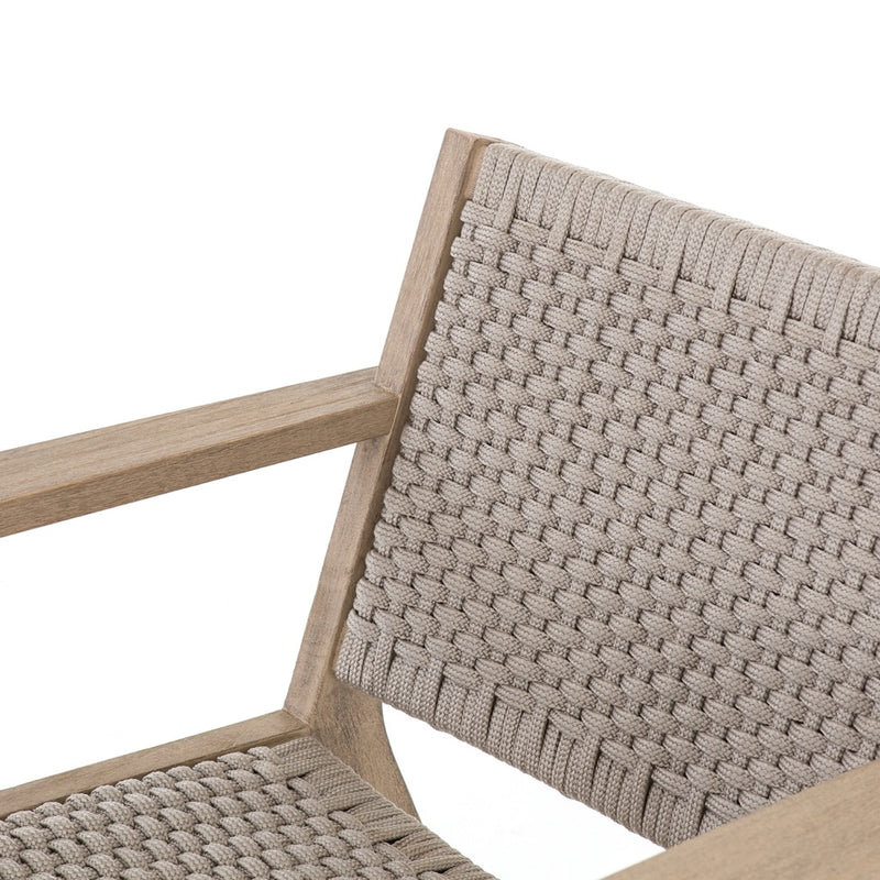Delano Outdoor Chair close up view of back rest