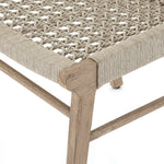 Delmar Outdoor Dining Chair - Washed Brown Texture