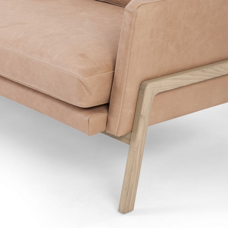 Four Hands Diana Sofa Palermo Nude Solid Ash Legs