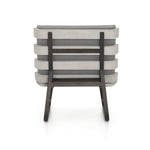 Dimitri Outdoor Chair Charcoal Back View JSOL-042A
