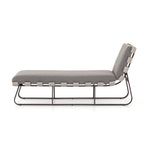 Dimitri Outdoor Daybed Charcoal Side View Four Hands