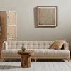 Dylan Sofa Kerbey Taupe Staged Image in Living Room Setting 106172-008
