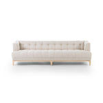 Dylan Sofa Kerbey Taupe Front View Four Hands