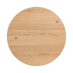 Eaton Drum Coffee Table - Light Oak Resin Top