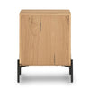 Eaton Filing Cabinet Light Oak Resin Back View