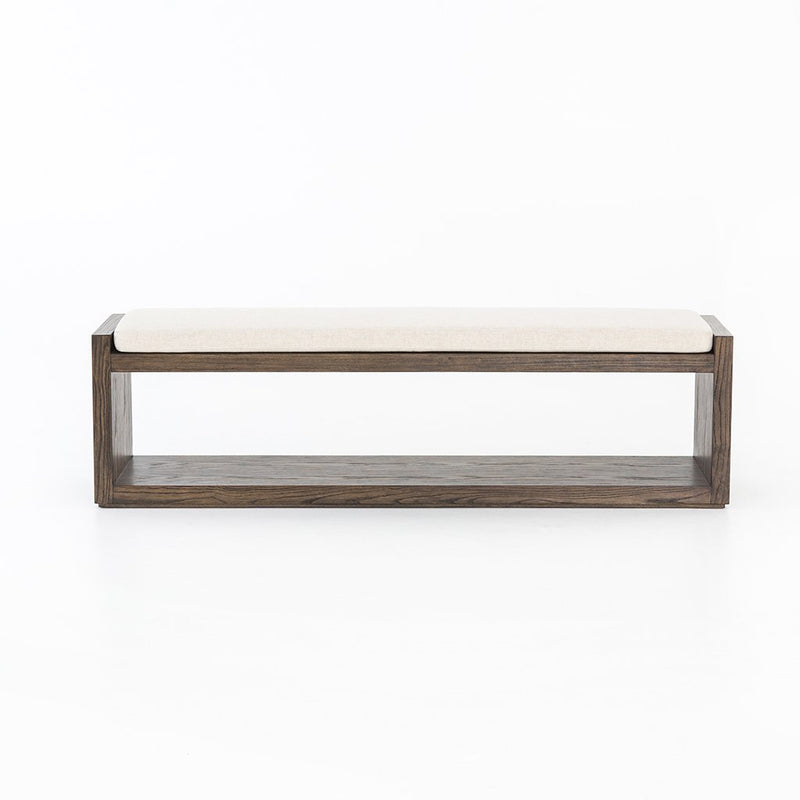 contemporary accent bench