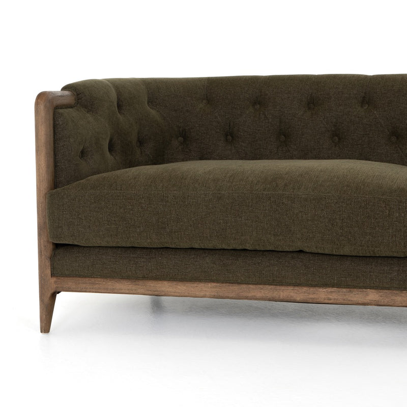 Olive Green Sofa Four Hands