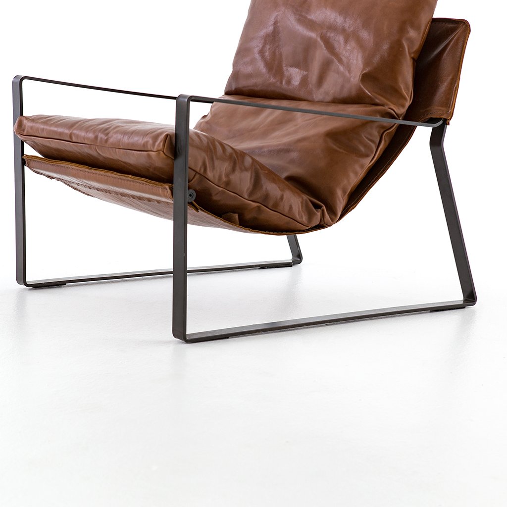 Emmett sling chair online dakota tobacco