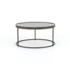 Evelyn Round Nesting Coffee Table Back View