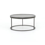 Evelyn Round Nesting Coffee Table Back View
