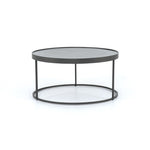 Evelyn Round Nesting Coffee Table Front View