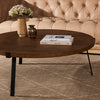 Exeter Coffee Table Blonde Guanacaste Staged Image