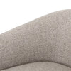 Grey Fabric Accent Chair