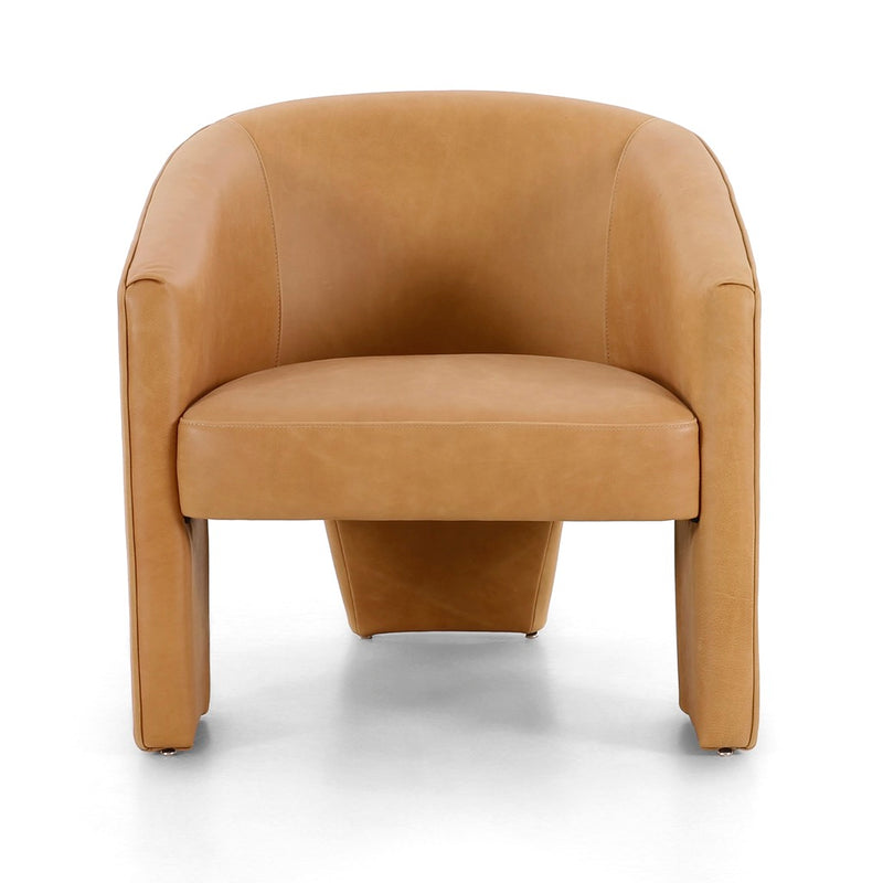 Fae Chair Palermo Butterscotch Front View 109385-008
