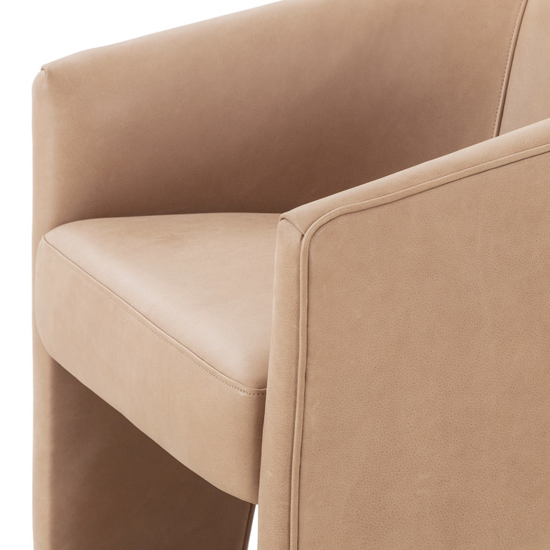 Four Hands Leather Accent Chair