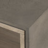 Faro Coffee Table - Concrete Folded over Oak Veneer Frame