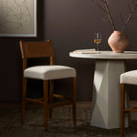 Ferris Counter Stool Winchester Beige Staged View Four Hands
