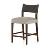 Ferris Counter Stool Nubuck Charcoal Angled View 227893-006
