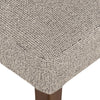 Ferris Dining Chair - Nubuck Charcoal Seat Detail