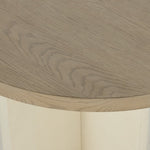 Filippa Dining Table Oval Oak Detail