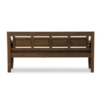 Foles Outdoor Bench Back View Four Hands