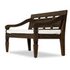 Foles Outdoor Bench with Cushion Angled View 235969-001
