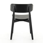 Black Wing-Back Dining Chair