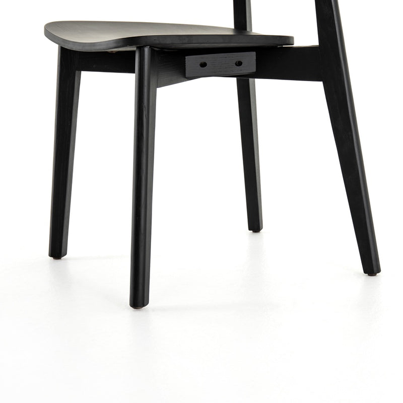 Black Wooden Dining Chair