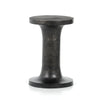 Gino End Table Raw Black